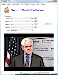 ToonIt Media Software 2.0 screenshot